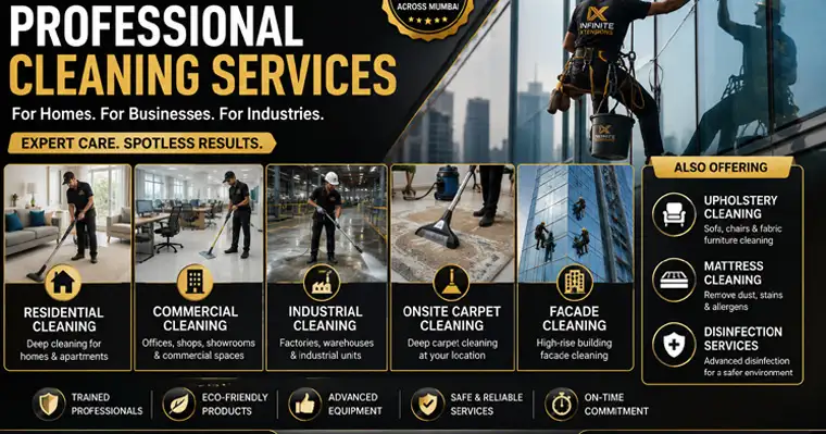 Professional Deep Cleaning Services in BKC and across Bandra and Kurla