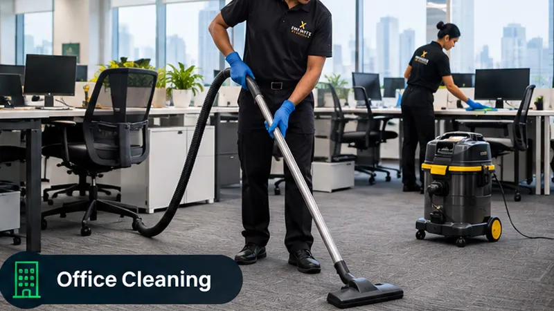 Professional carpet cleaning service for offices in Cumbala Hill