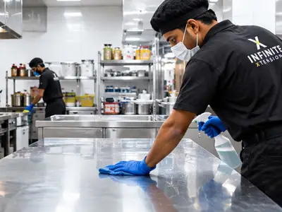 Commercial cleaning services for shops, showrooms and businesses in Goregaon Mumbai