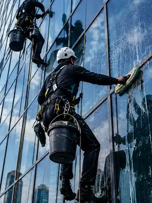 Office building exterior cleaning services in Mumbai