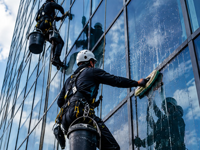 High rise facade cleaning services across Mumbai, Thane and Navi-Mumbai
